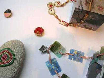 collana di carta carmelina